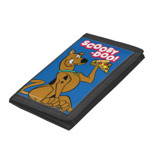 Scooby-Doo With Pizza Slice Trifold Wallet