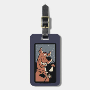 Scooby-Doo With UFO Luggage Tag