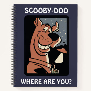Scooby-Doo With UFO Notebook