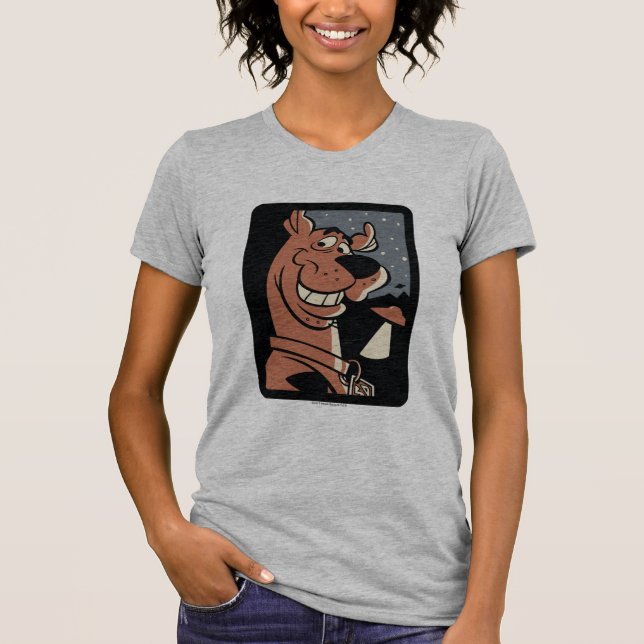 Scooby-Doo With UFO T-Shirt (Front)