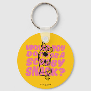 Scooby-Doo  Would You Do It For A Scooby Snack? Key Ring
