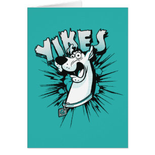 Scooby-Doo "Yikes!" Halftone Graphic