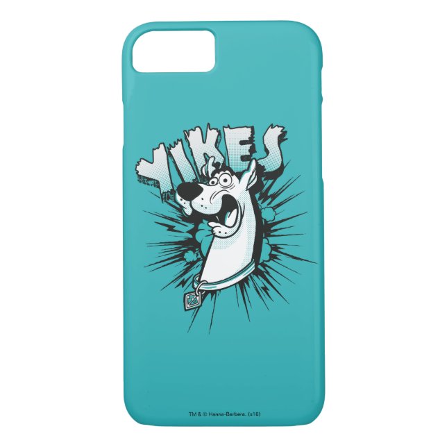 Scooby-Doo "Yikes!" Halftone Graphic Case-Mate iPhone Case (Back)