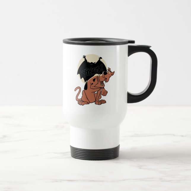 Scooby-Doo "Yikes!" Vampire Shadow Travel Mug (Right)