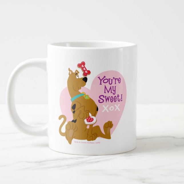 Scooby-Doo - You're My Sweet Large Coffee Mug (Left)