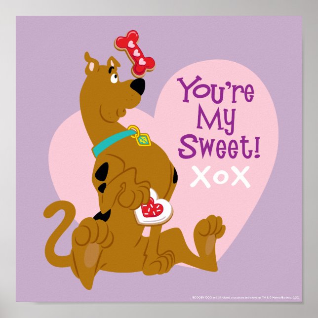 Scooby-Doo - You're My Sweet Poster (Front)
