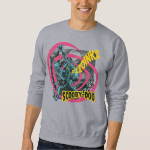 Scooby-Doo Zoinks Punk Guitar Graphic Sweatshirt