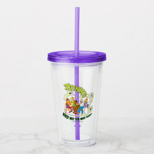 Scooby-Doo Zoinks Which Way for More Candy? Acrylic Tumbler