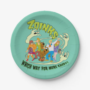 Scooby-Doo   Zoinks Which Way for More Candy? Paper Plate