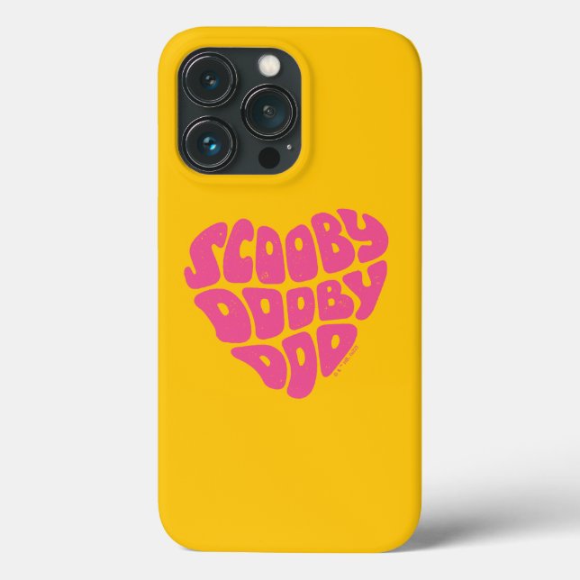 Scooby Dooby Doo Heart Case-Mate iPhone Case (Back)
