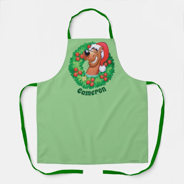 Scooby in Wreath Apron (Front)