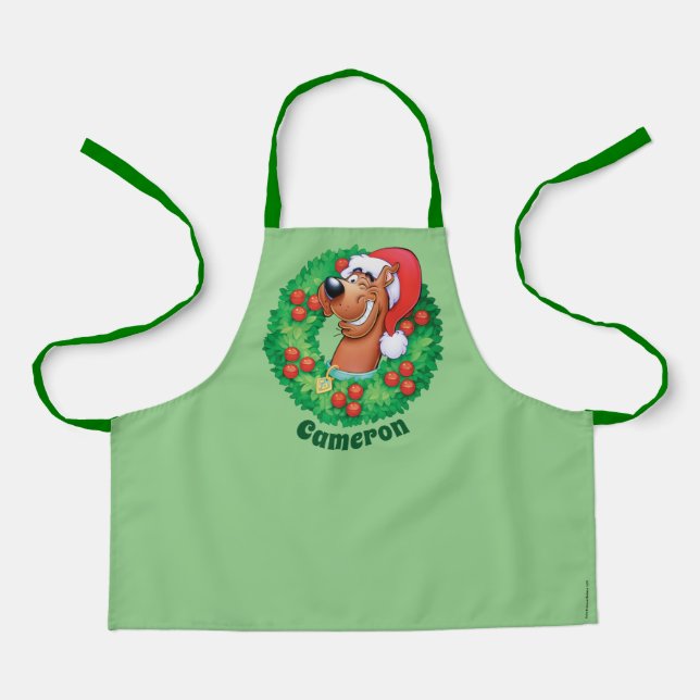 Scooby in Wreath Apron (Front)