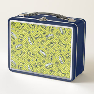 Scooby Snacks Galore Chequered Pattern Metal Lunch Box