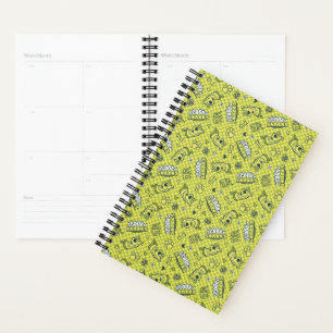 Scooby Snacks Galore Chequered Pattern Planner