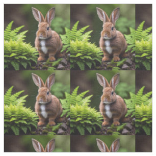 Scooby The Beautiful Dwarf Bunny Rabbit, Fabric