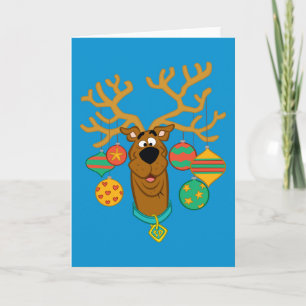 Scooby the Reindeer Holiday Card