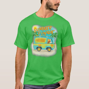 ScoobyDoo Summer Funnin Mystery Machine  T-Shirt