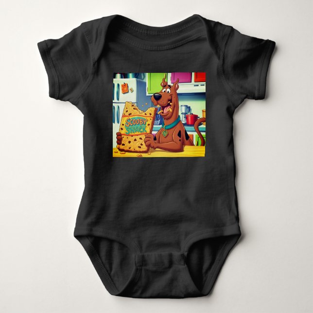 Scooby's Snack Attack Baby Bodysuit (Front)