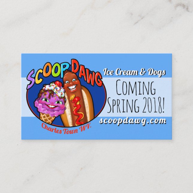 Scoop Dawg - Customisable Card (Front)