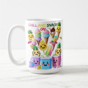 Scoop, Sip, Smile – Summer Treats Tee Coffee Mug