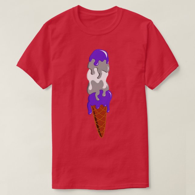 Scooped High for Pride 4 T-Shirt (Design Front)