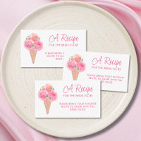Scooped Up Bridal Shower Share A Recipe
