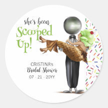 Scooped Up Chocolate Ice cream Bridal Shower