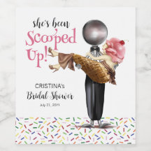 Scooped Up Strawberry Ice cream Bridal Shower