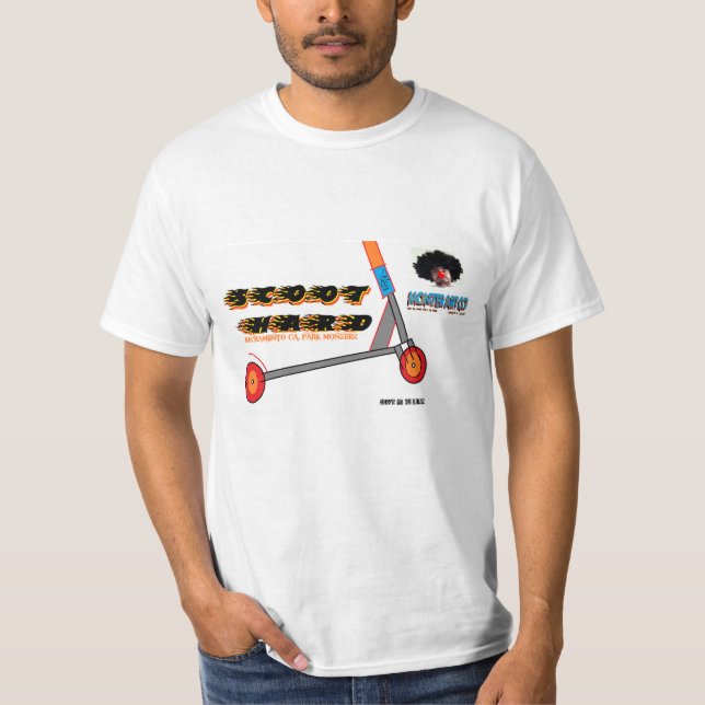 SCOOT HARD-pro scooter T-Shirt (Front)