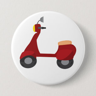 Scooter 7.5 Cm Round Badge