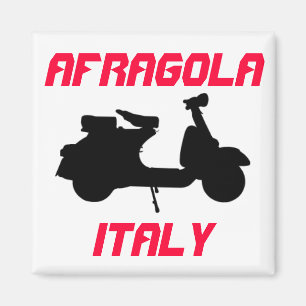 Scooter, Afragola, Italy Magnet