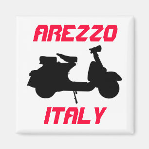 Scooter, Arezzo, Italy Magnet