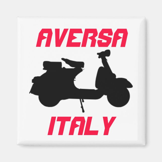 Scooter, Aversa, Italy Magnet (Front)