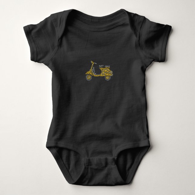 Scooter Baby Bodysuit (Front)