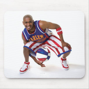 Scooter between the legs mouse mat