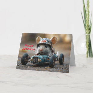 SCOOTER BIRTHDAY CARD