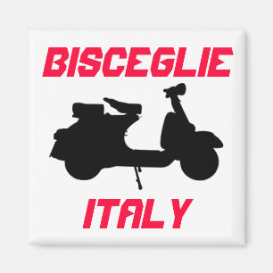 Scooter, Bisceglie, Italy Magnet