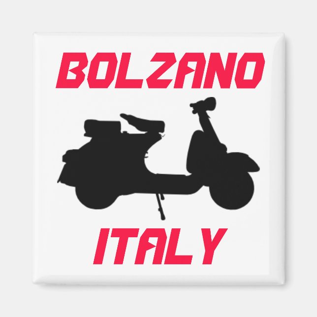 Scooter, Bolzano, Italy Magnet (Front)