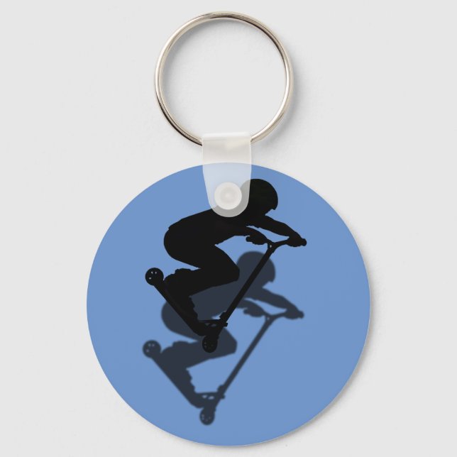 Scooter Boy - Stunt Scooter 5 Key Ring (Front)