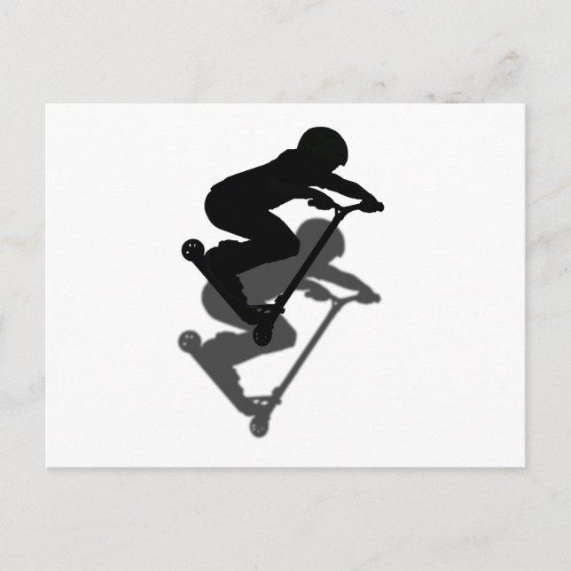Scooter Boy - Stunt Scooter 5 Postcard (Front)