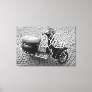 Scooter Canvas Print