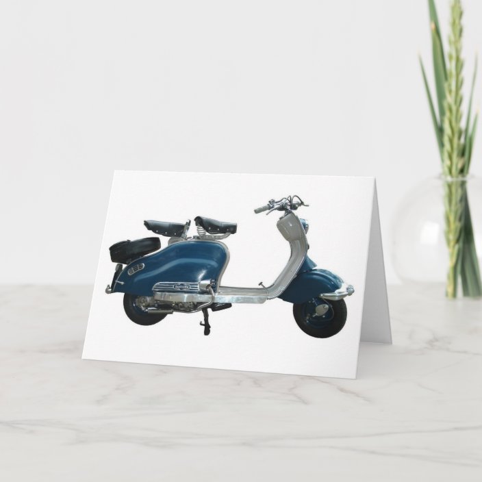 SCOOTER CARD Zazzle.co.uk