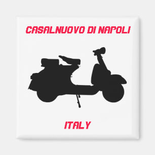 Scooter, Casalnuovo di Napoli, Italy Magnet