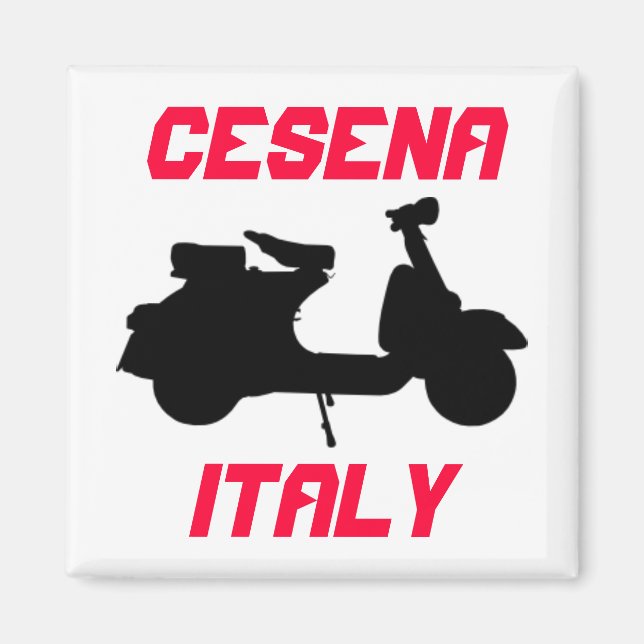 Scooter, Cesena, Italy Magnet (Front)