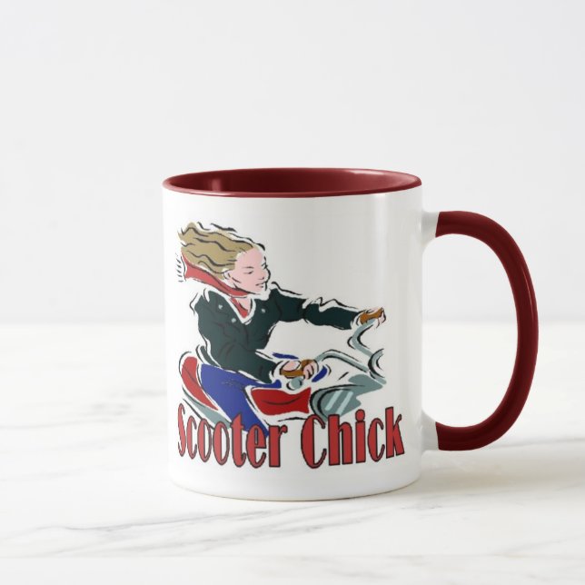 Scooter Chick Mug (Right)