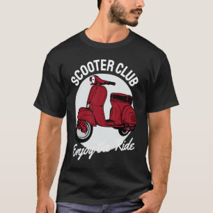 Scooter Club Enjoy the Ride Vintage T-Shirt