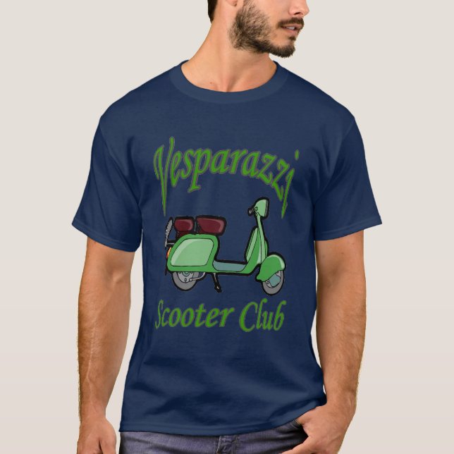 Scooter Club Mens T-Shirt (Front)