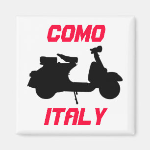 Scooter, Como, Italy Magnet