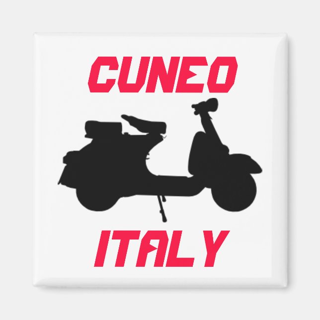 Scooter, Cuneo, Italy Magnet (Front)