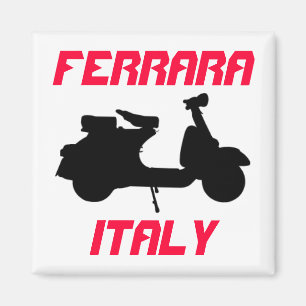 Scooter, Ferrara, Italy Magnet